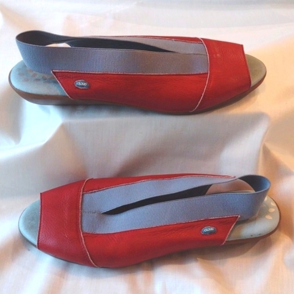 Cloud Peep Toe Sandal Caliper Leather - Picture 2 of 4